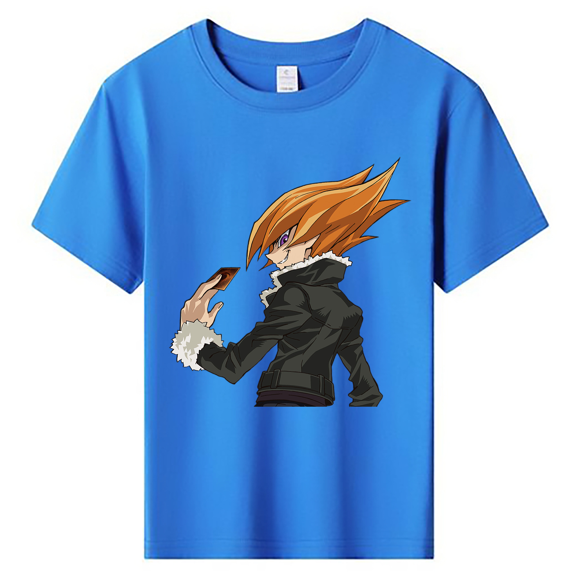 （画像用） 遊☆戯☆王 Yu-Gi-Oh! 綿100％キッズTシャツ（フロントプリント）